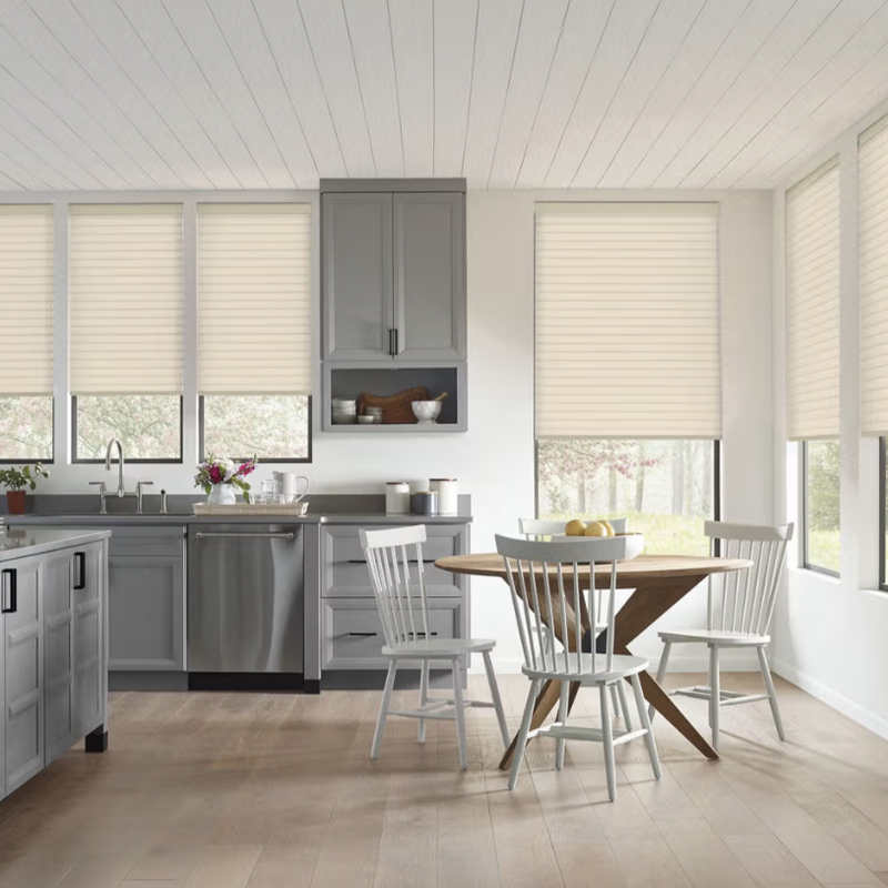 Sonnette Roller Shades, Whipped Cream, SN01-948