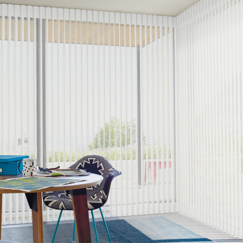 Luminette Sheer Panels, Linden White, K38-1296